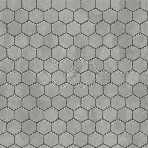 Hexagonal Outdoor Paving Textures Seamless