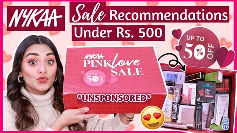 Nykaa Pink Love Sale Recommendations Best Deals Unboxing My Valentine S Day Love Box From