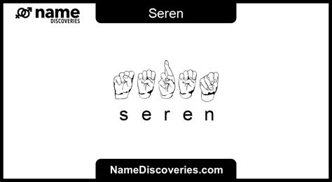 Seren Name Meaning And Origin