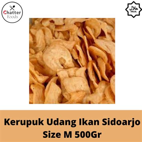 Jual Kerupuk Udang Jumbo Ikan Sidoarjo Prima Rasa Type M 1 Kg 500