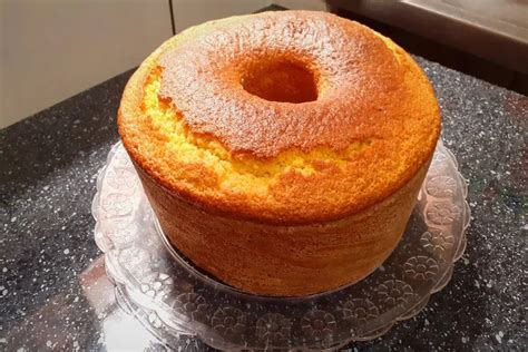 Bolo de Fubá Laranja Delicioso Receitas Toda Hora