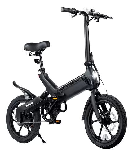 Bicicleta El Ctrica Plegable Jetson Haze Color Negro V Mercadolibre