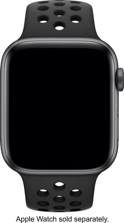 Best Buy: Nike Sport Band for Apple Watch™ 40mm Anthracite/Black MTMP2AM/A