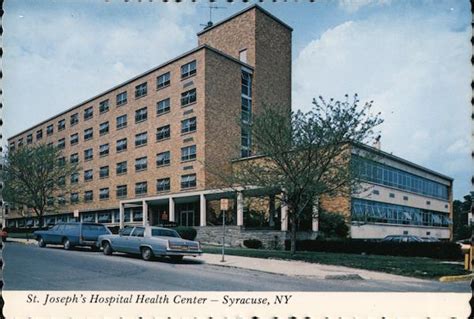 St Joseph's Hospital Health Center Syracuse, NY Postcard