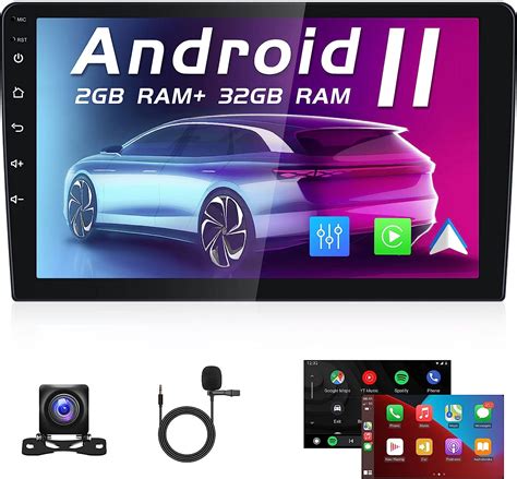 Camecho Android Double Din Car Stereo Inch Touch Screen Car