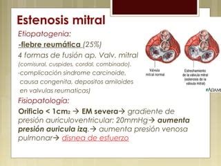 Valvulopat A Mitral Y Tric Spide Ppt