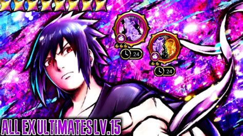 Sasuke Ems All Maxed Ex Ultimate Lv Showcase Naruto X Boruto Ninja