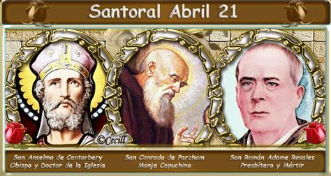 Vidas Santas Santoral Abril 21