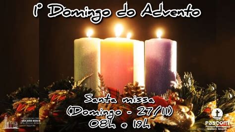 S Ao Vivo Missa Direto Da Igreja Matriz Missa Do Domingo Do