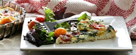 Egg White Quiche With Vegetables Healthy Crustless Quiche Recipe