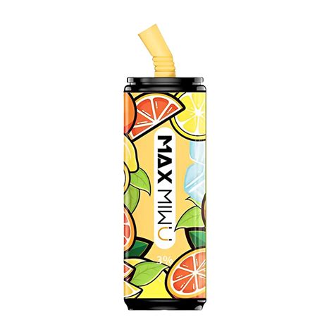 MAX MIWU Coke Tin Disposable Vape 3600 Puffs Iced Orange Lime Vape