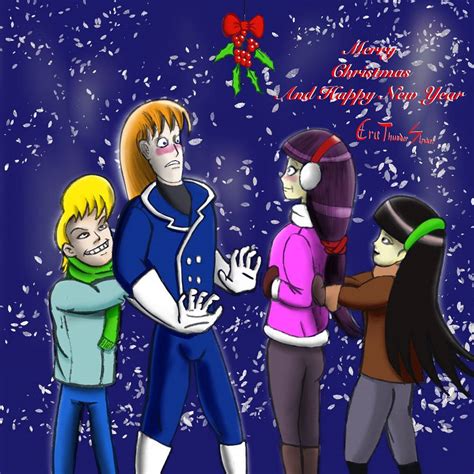 Kiss Under The Mistletoe 2020 By Ericthunderstriker On Deviantart