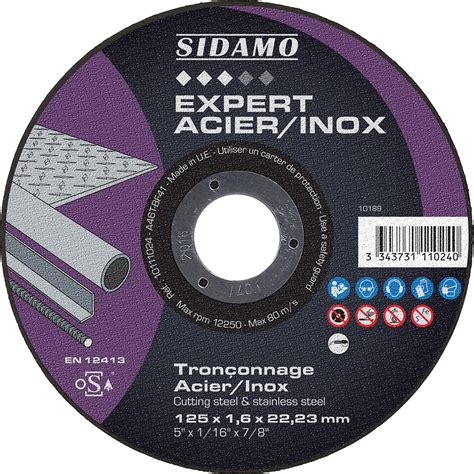 Disque Tronc Expert Acier Inox Olivieri R F Rences Dans