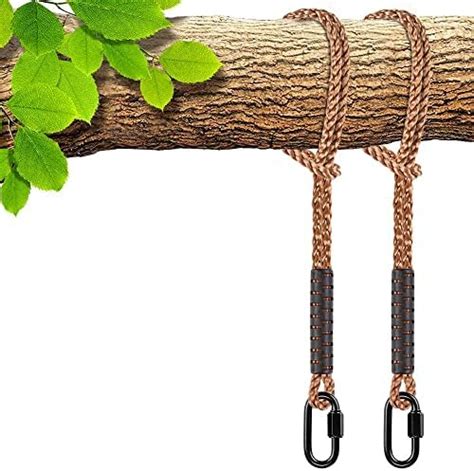 Amazon SELEWARE Hammock Straps Tree Swing Rope Hammock Chair