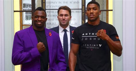 When is Anthony Joshua vs Dillian Whyte? All you need to know ahead of the London grudge match ...