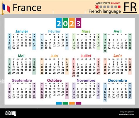 Calendrier 2023 Conception De Planificateur De Nouvel An Calendrier