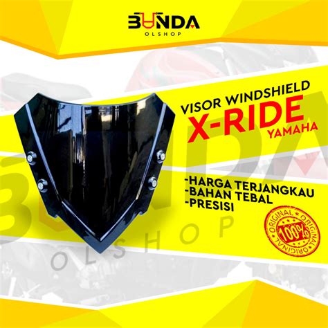 Jual Aksesoris Visor Windshield Yamaha Xride Visor Beat Street Plus