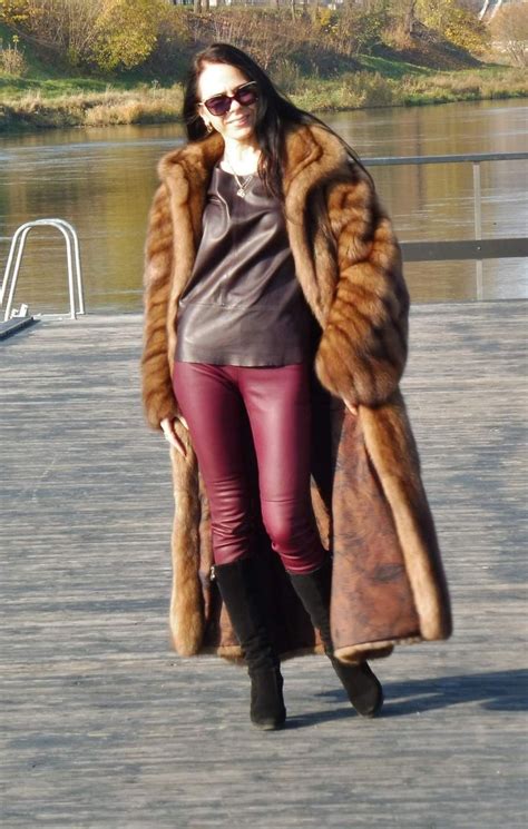 Sexy Fox Fashion Guide Gorgeous Leather Fur Fashion Furs Elite