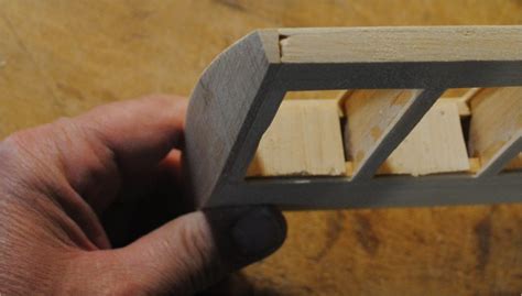 How To Sand Aileron Tips The Balsa Workbench