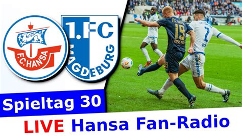 Dem Abstieg Immer N Her Hansa Rostock Fc Magdeburg Spieltag