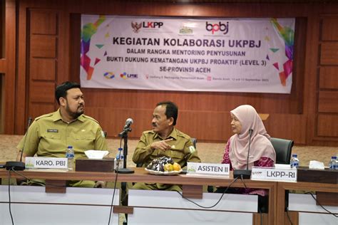 Asisten II Buka Kegiatan Kolaborasi Mentoring Penyusunan Bukti Dukung