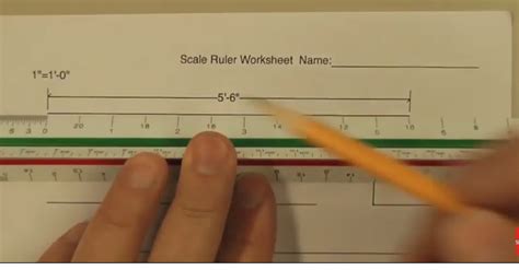 How To Use A Scale Ruler And Our Practice Worksheet Event Drawings