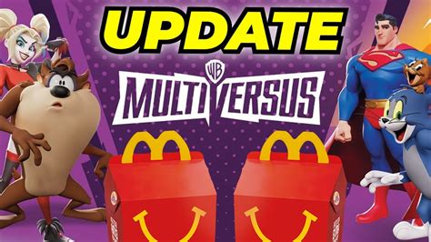 Update Multiversus Partnering With Mcdonalds Youtube