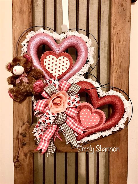 Dollar Tree Valentines Wreath