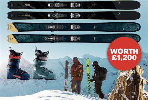 Win Dynastar Skis And Lange Boots