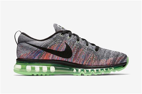 Nike Flyknit Air Max Grey Multicolor Sneaker Bar Detroit