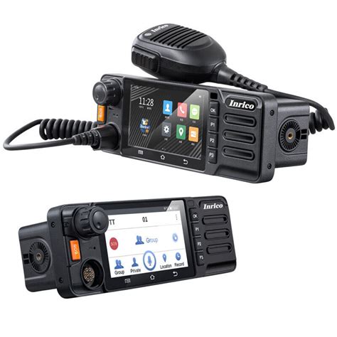 4G LTE MINI Inrico TM 9 Car Mobile Radio Network PTT Walkie Talkie Dual