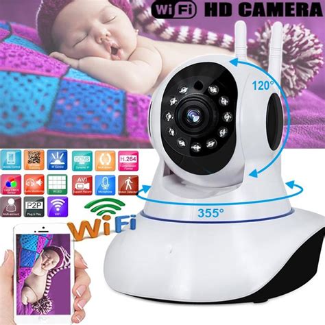 Buy Safe Mini P Wifi Wireless Pan Tilt Cctv Network Ir Night Vision