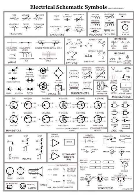 Electrical Circuit Schematic Symbols