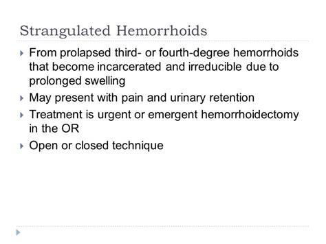 Hemorrhoids And Anal Fissures 9 1 2010 Hemorrhoids Cushions Of