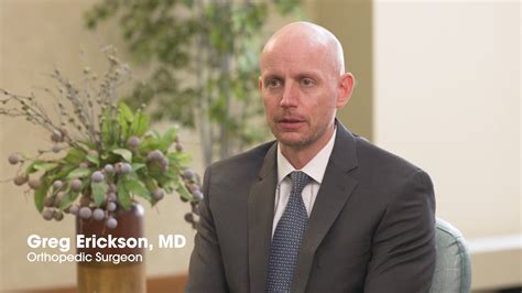 Dr Greg Erickson Orthopedic Surgeon On Vimeo