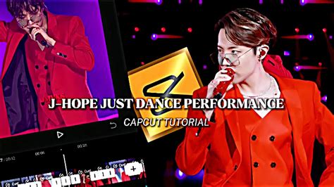 J Hope Just Dance Performance Capcut Tutorial Youtube