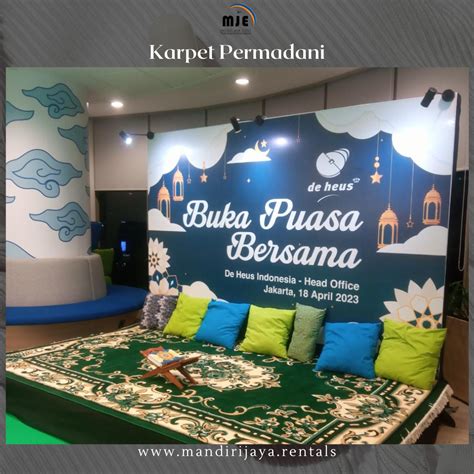 SEWA KARPET PERMADANI UNTUK ACARA RAMADHAN 2024 JAKARTA Spesialis