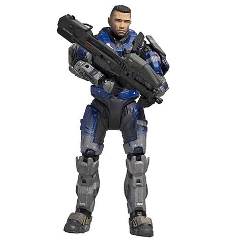 Halo Reach Series 5 Carter Unhelmeted Action Figure