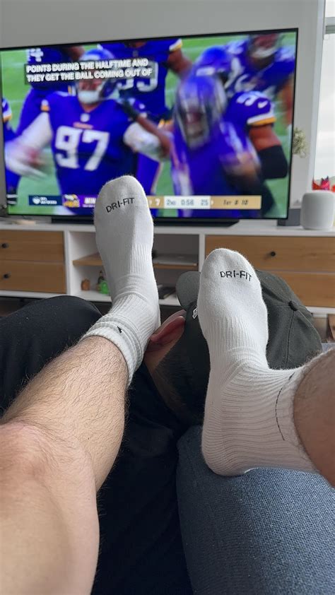 I Hope You Dont Mind If I Rest My Feet On You As We Watch The Game Bro