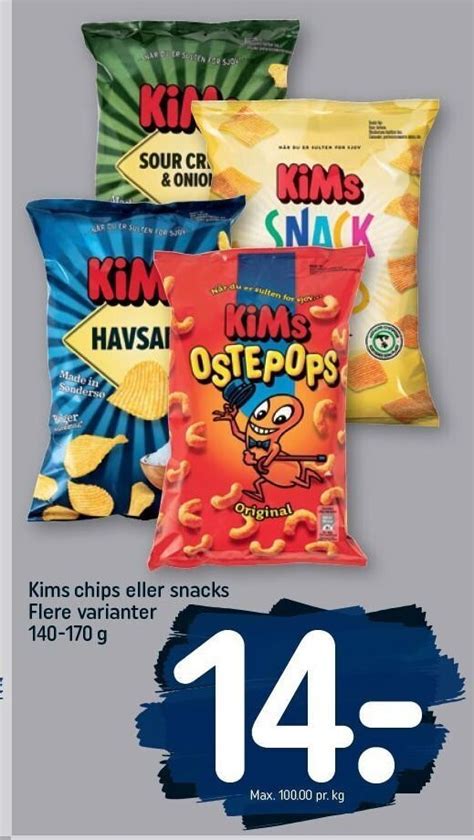 Kims Chips El Snacks Tilbud Hos Rema