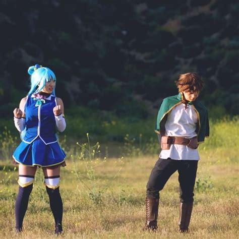 THATS NOT HOW YOU TREAT A GODDESS!! Kazuma: @mrdustinn Photos by ...