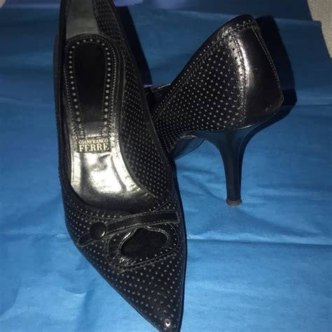 Gianfranco Ferre Shoes Gianfranco Ferre Black Pumps Made In Italy Poshmark