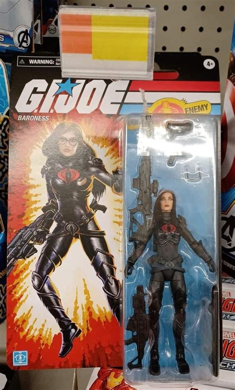 Gi Joe Classified Series Retro Cardback Baroness Found At Walmart