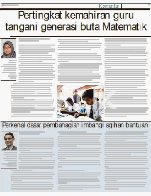 Pertingkat Kemahiran Guru Tangani Generasi Buta Matematik Klik