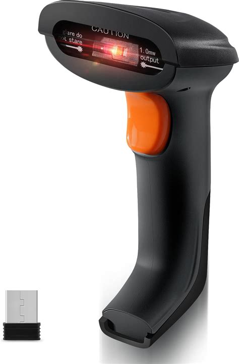 Amazon Realinn Wireless D Laser Barcode Scanner Handhold Cordless