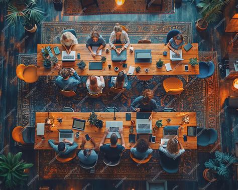 Premium Photo | Seamless collaboration in modern corporate meeting