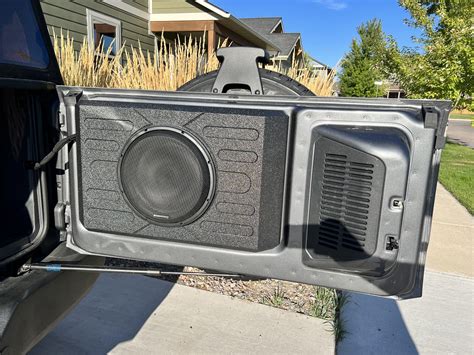 Ford Bronco Subwoofer Install