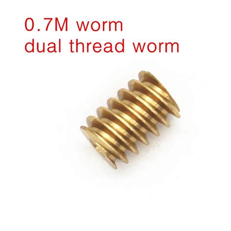 07m Wormdual Thread Wormfor 58404058 Gear Motor Supporting Copper