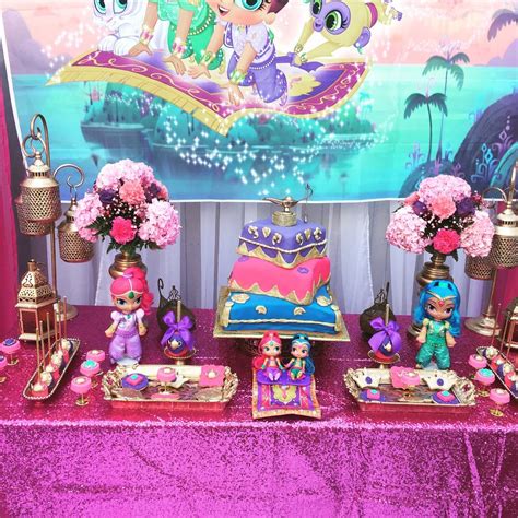 Shimmer and Shine Birthday Party Ideas | Photo 13 of 15 | Catch My Party