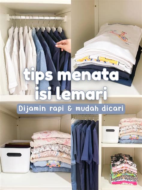 Tips Menata Isi Lemari Jadi Rapi Mudah Dicari Galeri Diposting